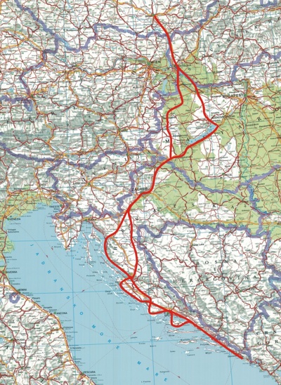 Trasa cesty